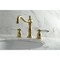 Kingston Brass KS1977PL 8" Widespread Bathroom Faucet, Brushed Brass KS1977PL - alternate 2